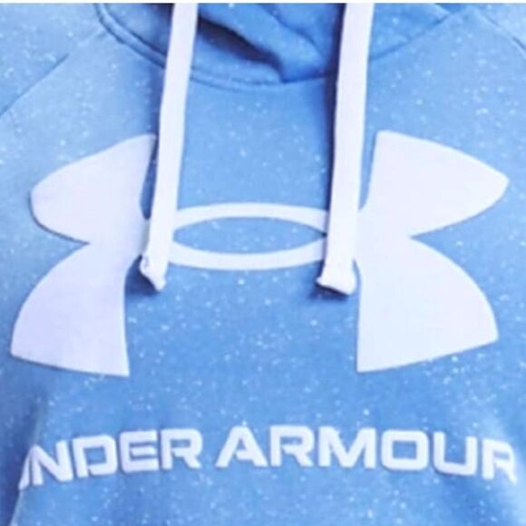 Under Armour Plus Rival Fleece Sweatshirt & UA Meridian Fitted Leggings Set 3X - Picture 3 of 16